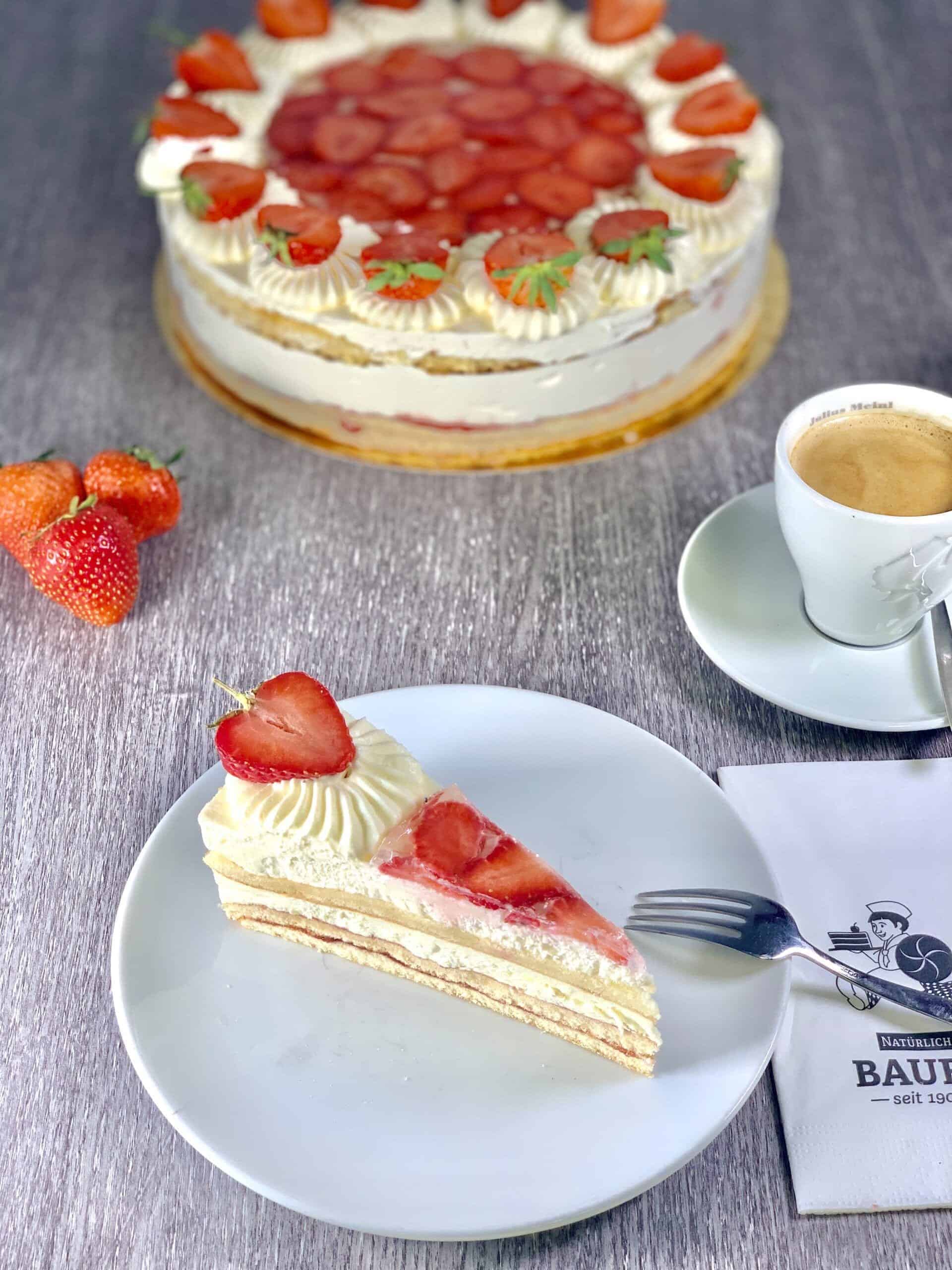 Erdbeer Sahnetorte