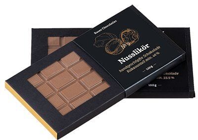 Nusslikör mind. 30 % Kakaoanteil, 100g