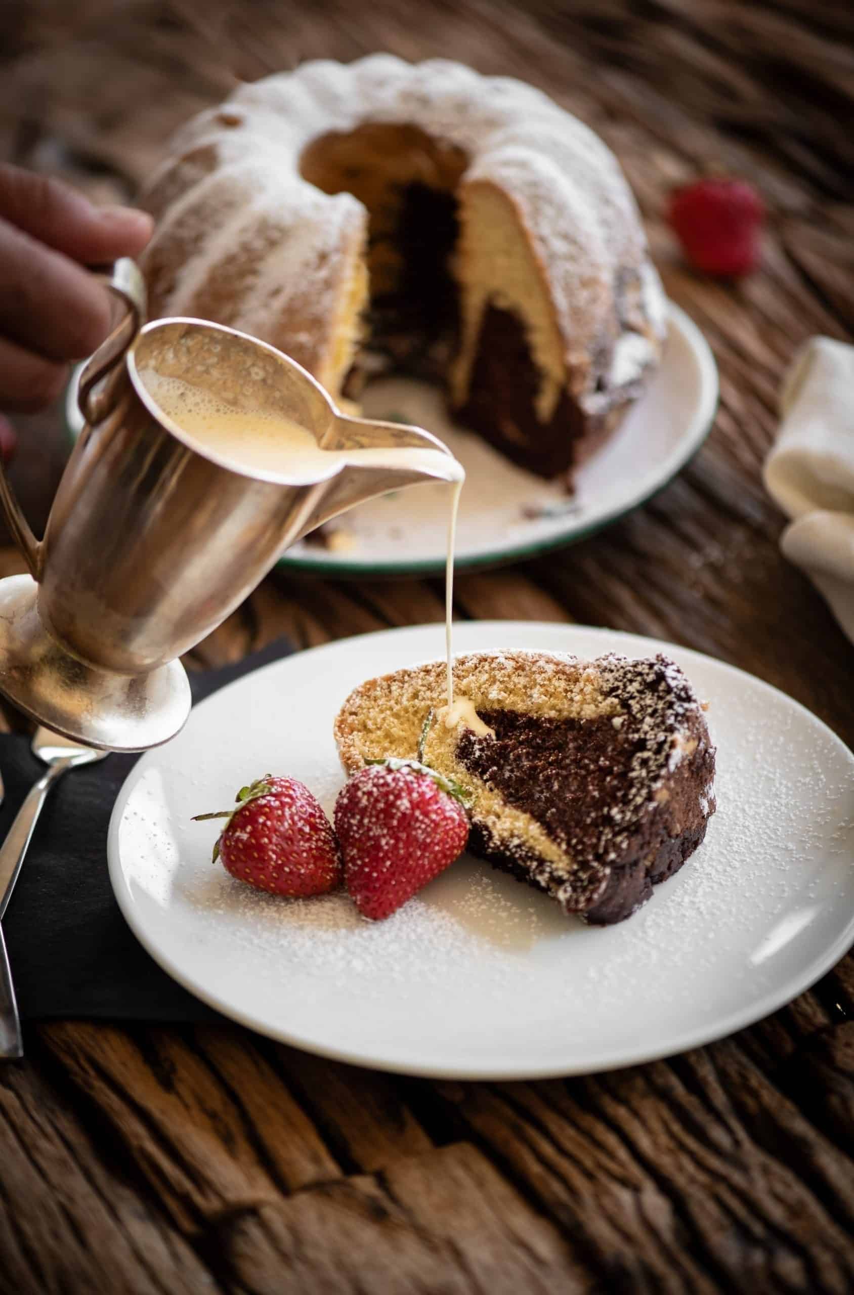 Wiener Marmorgugelhupf