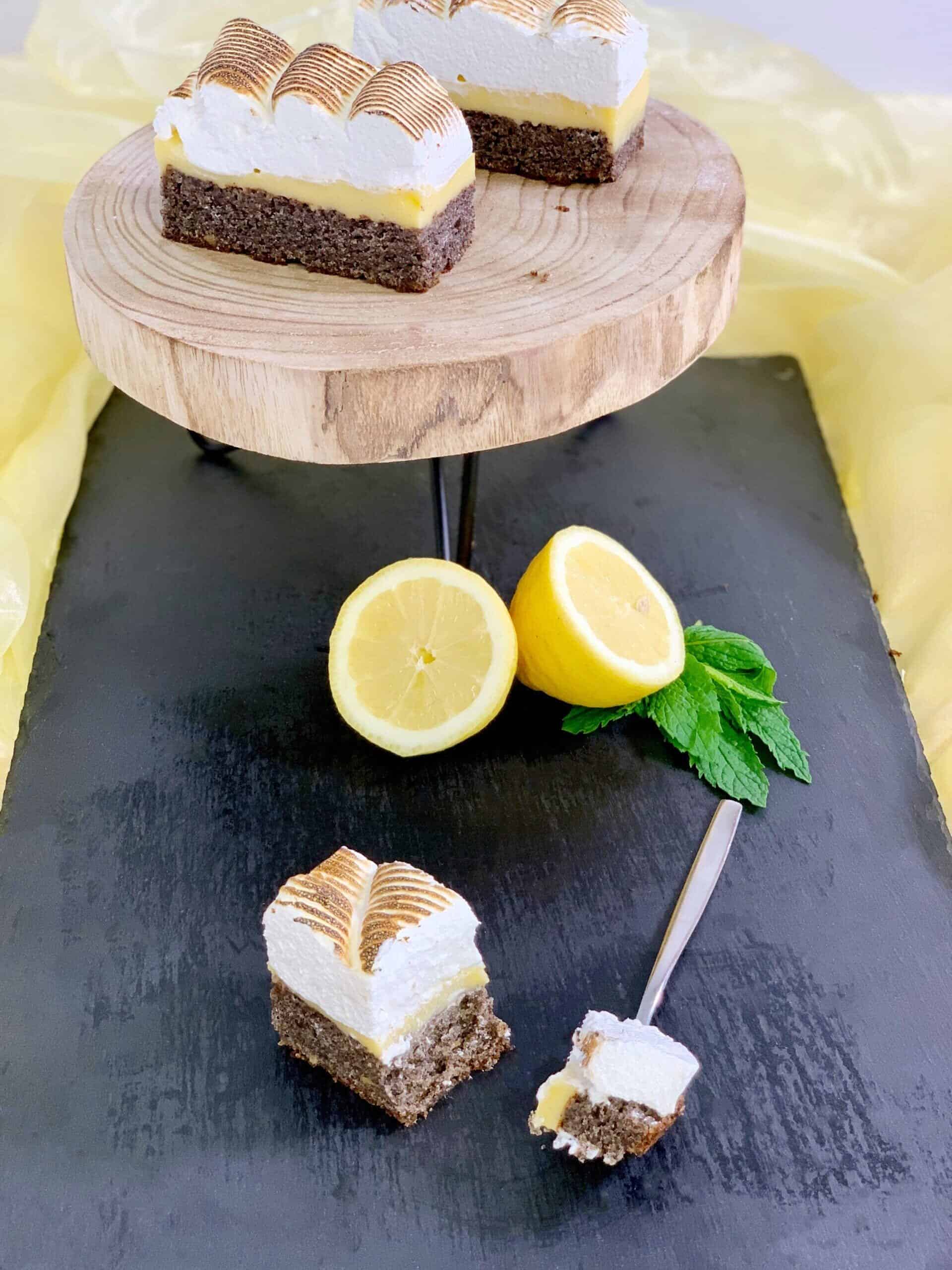 Zitronen Mohnschnitte